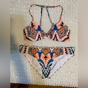 Athleta Aztec Bikini Bathing Suit